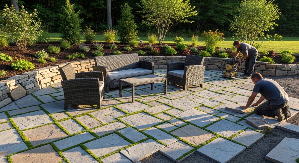 Landscaping project 3 in Greater Portland Maine