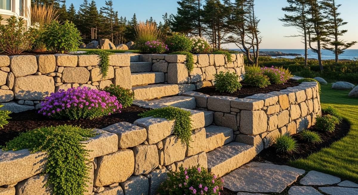 Landscaping project 5 in Greater Portland Maine